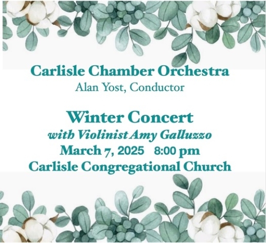 Carlisle Chamber Orch - Winter Concert